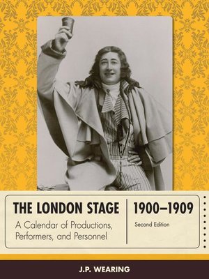 cover image of The London Stage 1900-1909